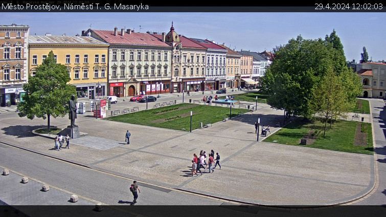 Město Prostějov - Náměstí T. G. Masaryka - 29.4.2024 v 12:02