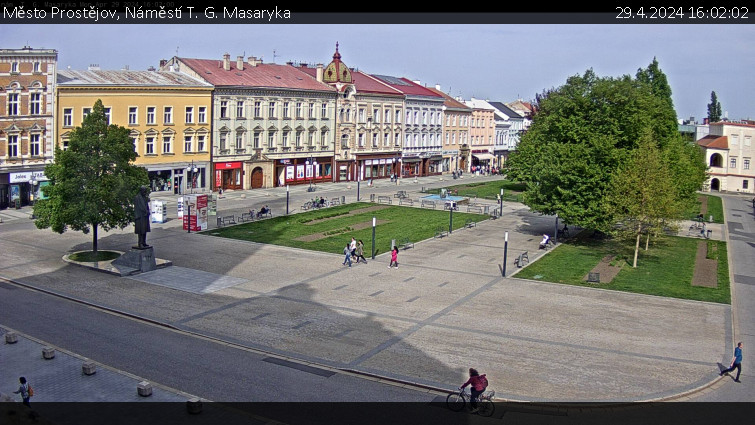 Město Prostějov - Náměstí T. G. Masaryka - 29.4.2024 v 16:02