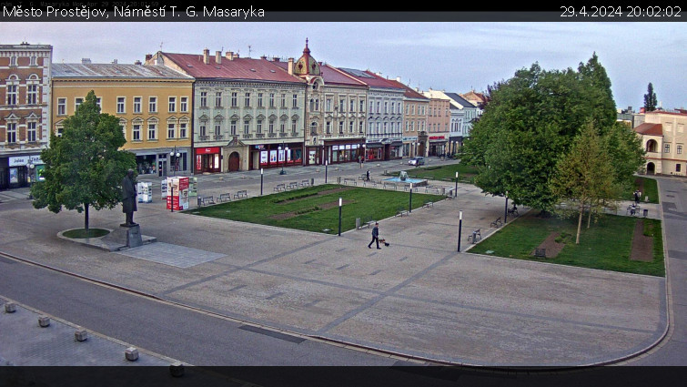 Město Prostějov - Náměstí T. G. Masaryka - 29.4.2024 v 20:02