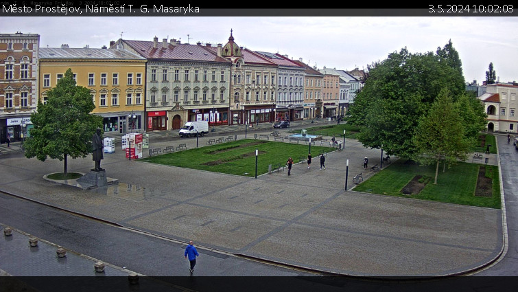 Město Prostějov - Náměstí T. G. Masaryka - 3.5.2024 v 10:02