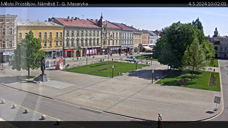 Město Prostějov - Náměstí T. G. Masaryka - 4.5.2024 v 10:02