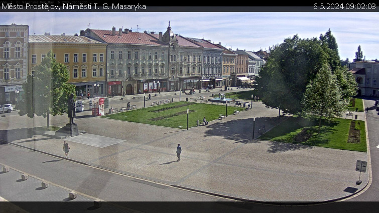 Město Prostějov - Náměstí T. G. Masaryka - 6.5.2024 v 09:02