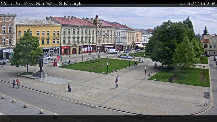 Město Prostějov - Náměstí T. G. Masaryka - 6.5.2024 v 11:02