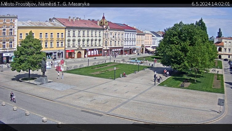 Město Prostějov - Náměstí T. G. Masaryka - 6.5.2024 v 14:02