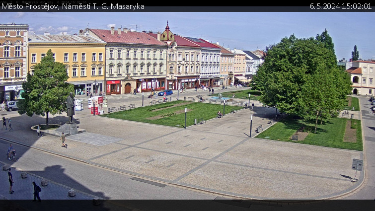 Město Prostějov - Náměstí T. G. Masaryka - 6.5.2024 v 15:02