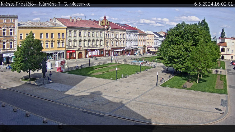 Město Prostějov - Náměstí T. G. Masaryka - 6.5.2024 v 16:02