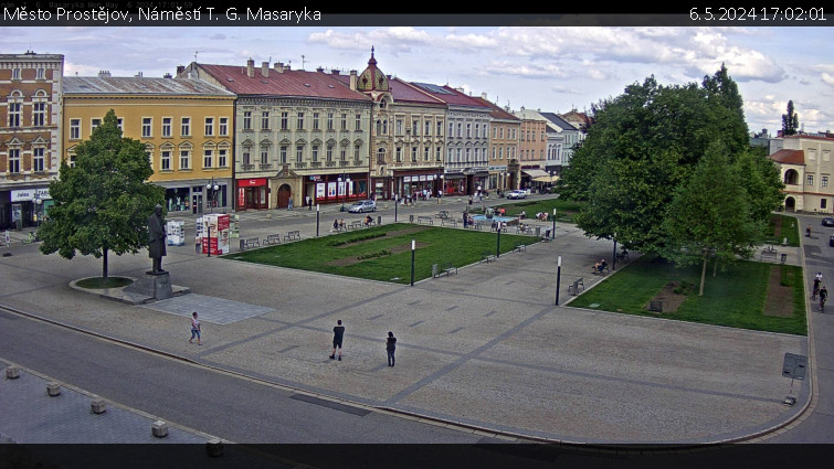 Město Prostějov - Náměstí T. G. Masaryka - 6.5.2024 v 17:02