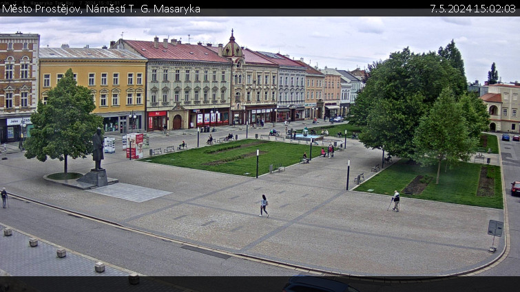 Město Prostějov - Náměstí T. G. Masaryka - 7.5.2024 v 15:02
