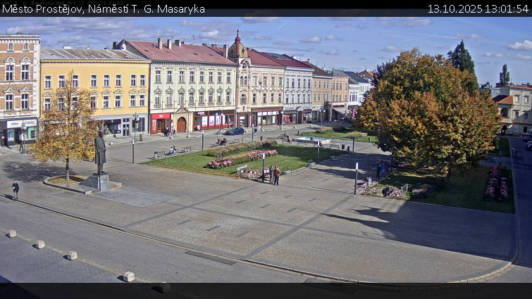 Město Prostějov - Náměstí T. G. Masaryka - 13.10.2025 v 13:01 Město Prostějov - Náměstí T. G. Masaryka - 13.10.2025 v 13:01
