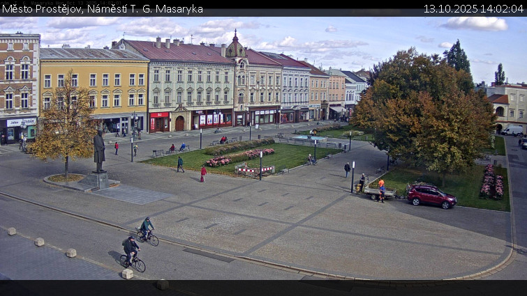Město Prostějov - Náměstí T. G. Masaryka - 13.10.2025 v 14:02 Město Prostějov - Náměstí T. G. Masaryka - 13.10.2025 v 14:02