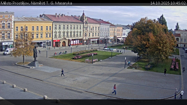 Město Prostějov - Náměstí T. G. Masaryka - 14.10.2025 v 10:45 Město Prostějov - Náměstí T. G. Masaryka - 14.10.2025 v 10:45
