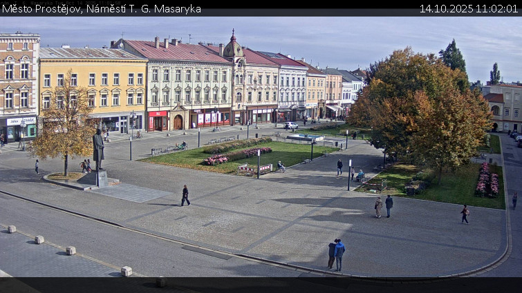 Město Prostějov - Náměstí T. G. Masaryka - 14.10.2025 v 11:02 Město Prostějov - Náměstí T. G. Masaryka - 14.10.2025 v 11:02