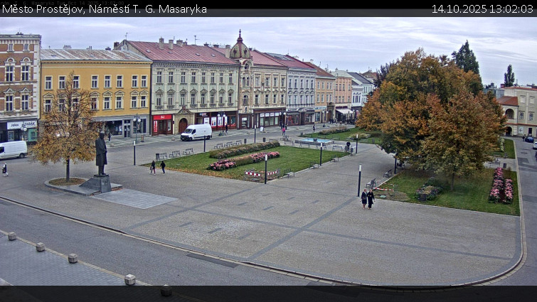 Město Prostějov - Náměstí T. G. Masaryka - 14.10.2025 v 13:02 Město Prostějov - Náměstí T. G. Masaryka - 14.10.2025 v 13:02