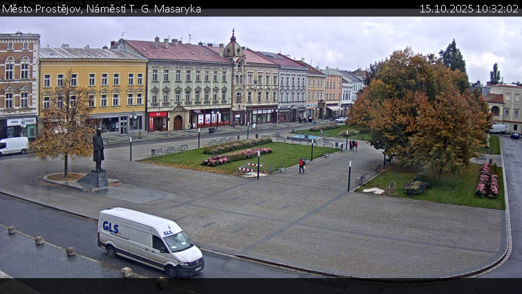 Město Prostějov - Náměstí T. G. Masaryka - 15.10.2025 v 10:32 Město Prostějov - Náměstí T. G. Masaryka - 15.10.2025 v 10:32