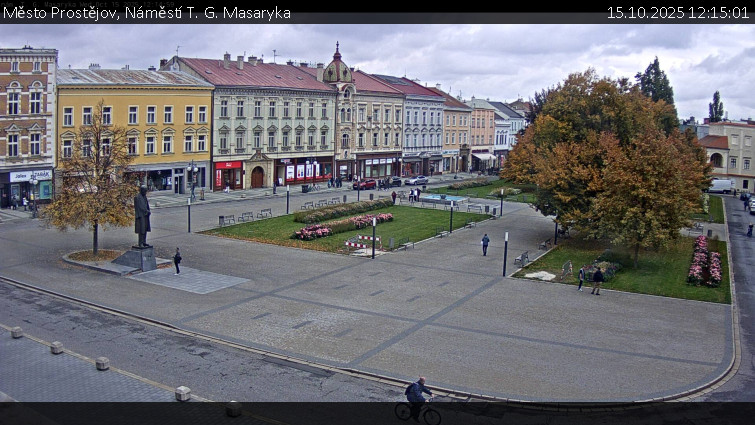 Město Prostějov - Náměstí T. G. Masaryka - 15.10.2025 v 12:15 Město Prostějov - Náměstí T. G. Masaryka - 15.10.2025 v 12:15