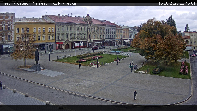 Město Prostějov - Náměstí T. G. Masaryka - 15.10.2025 v 12:45 Město Prostějov - Náměstí T. G. Masaryka - 15.10.2025 v 12:45
