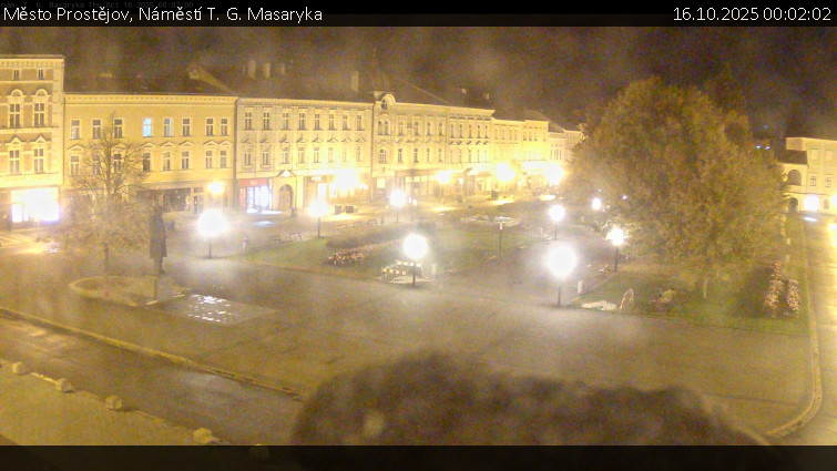 Město Prostějov - Náměstí T. G. Masaryka - 16.10.2025 v 00:02 Město Prostějov - Náměstí T. G. Masaryka - 16.10.2025 v 00:02