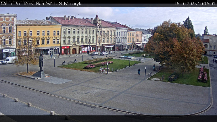 Město Prostějov - Náměstí T. G. Masaryka - 16.10.2025 v 10:15 Město Prostějov - Náměstí T. G. Masaryka - 16.10.2025 v 10:15
