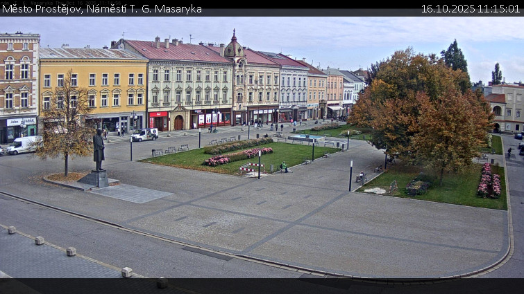 Město Prostějov - Náměstí T. G. Masaryka - 16.10.2025 v 11:15 Město Prostějov - Náměstí T. G. Masaryka - 16.10.2025 v 11:15