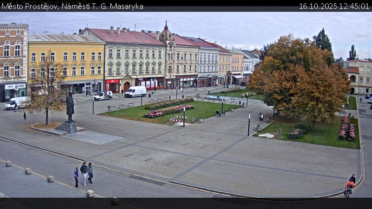 Město Prostějov - Náměstí T. G. Masaryka - 16.10.2025 v 12:45 Město Prostějov - Náměstí T. G. Masaryka - 16.10.2025 v 12:45