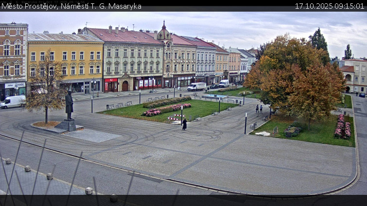 Město Prostějov - Náměstí T. G. Masaryka - 17.10.2025 v 09:15 Město Prostějov - Náměstí T. G. Masaryka - 17.10.2025 v 09:15