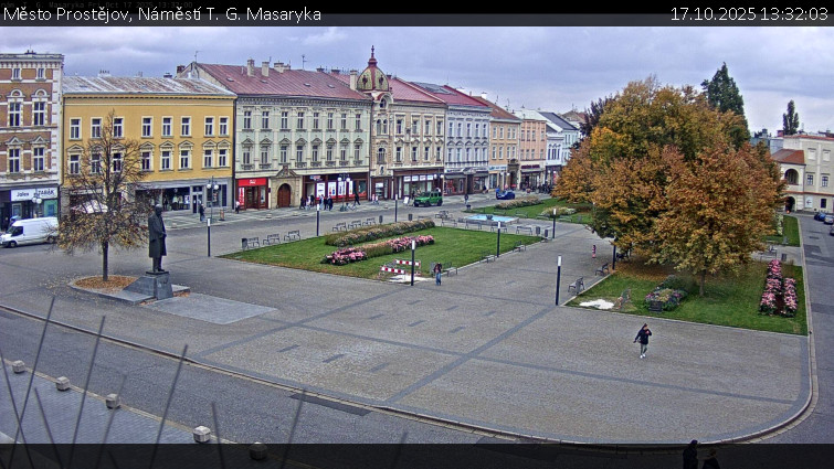 Město Prostějov - Náměstí T. G. Masaryka - 17.10.2025 v 13:32 Město Prostějov - Náměstí T. G. Masaryka - 17.10.2025 v 13:32