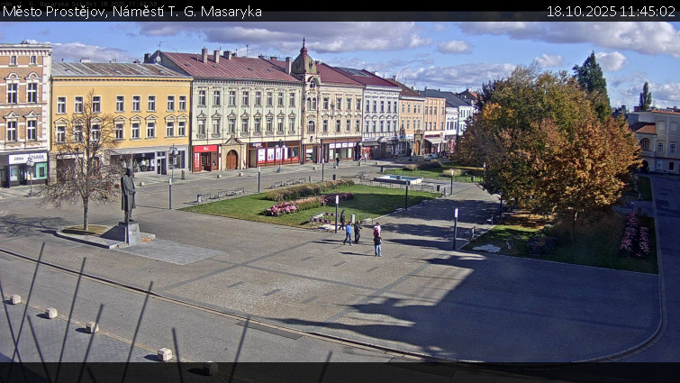 Město Prostějov - Náměstí T. G. Masaryka - 18.10.2025 v 11:45 Město Prostějov - Náměstí T. G. Masaryka - 18.10.2025 v 11:45