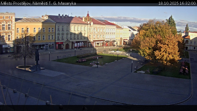 Město Prostějov - Náměstí T. G. Masaryka - 18.10.2025 v 16:32 Město Prostějov - Náměstí T. G. Masaryka - 18.10.2025 v 16:32