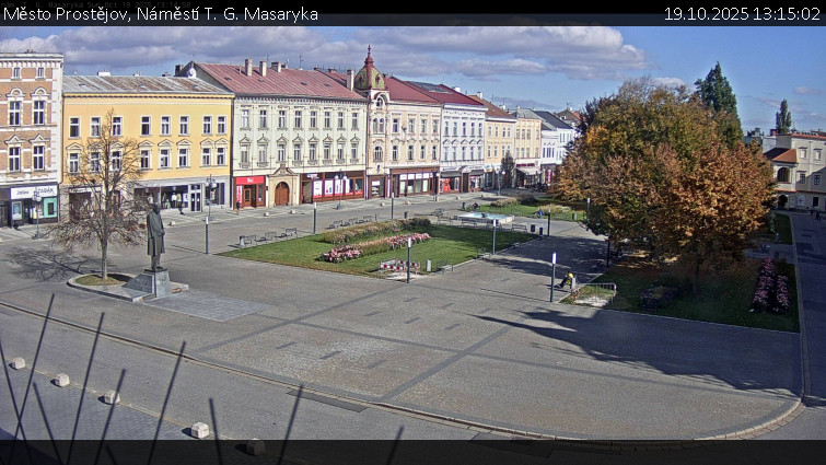 Město Prostějov - Náměstí T. G. Masaryka - 19.10.2025 v 13:15 Město Prostějov - Náměstí T. G. Masaryka - 19.10.2025 v 13:15