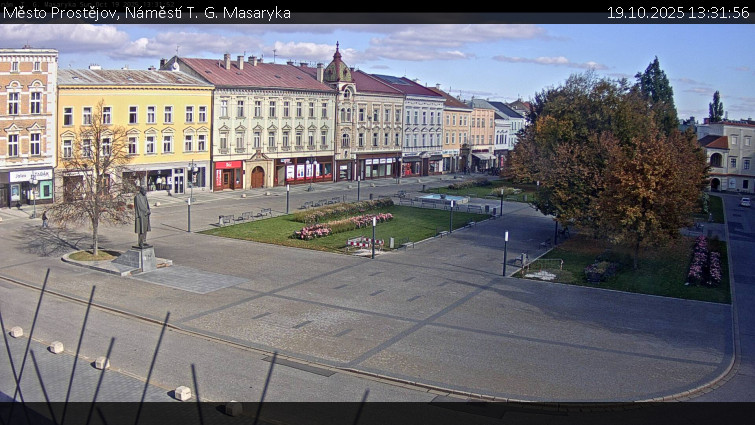 Město Prostějov - Náměstí T. G. Masaryka - 19.10.2025 v 13:31 Město Prostějov - Náměstí T. G. Masaryka - 19.10.2025 v 13:31