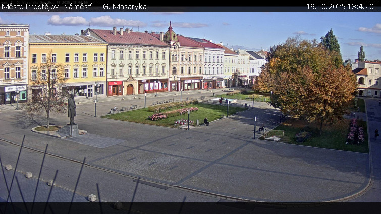 Město Prostějov - Náměstí T. G. Masaryka - 19.10.2025 v 13:45 Město Prostějov - Náměstí T. G. Masaryka - 19.10.2025 v 13:45