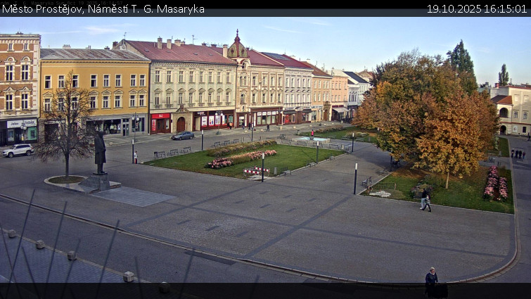 Město Prostějov - Náměstí T. G. Masaryka - 19.10.2025 v 16:15 Město Prostějov - Náměstí T. G. Masaryka - 19.10.2025 v 16:15