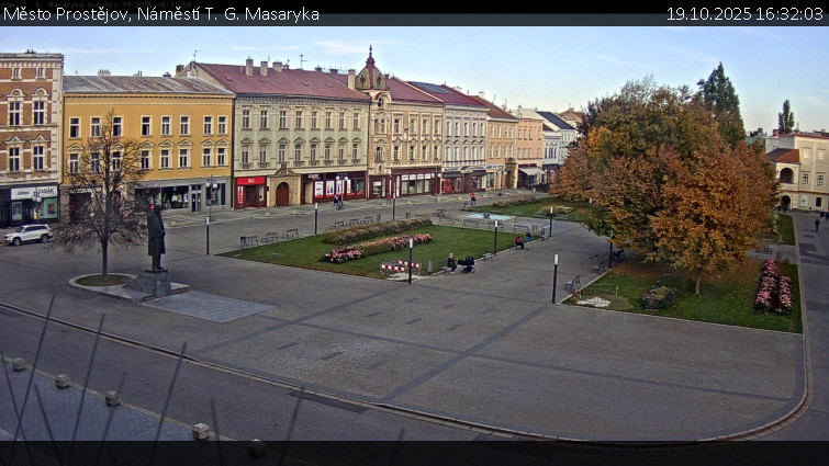 Město Prostějov - Náměstí T. G. Masaryka - 19.10.2025 v 16:32 Město Prostějov - Náměstí T. G. Masaryka - 19.10.2025 v 16:32