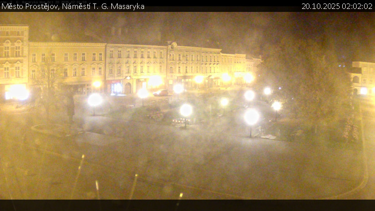 Město Prostějov - Náměstí T. G. Masaryka - 20.10.2025 v 02:02 Město Prostějov - Náměstí T. G. Masaryka - 20.10.2025 v 02:02