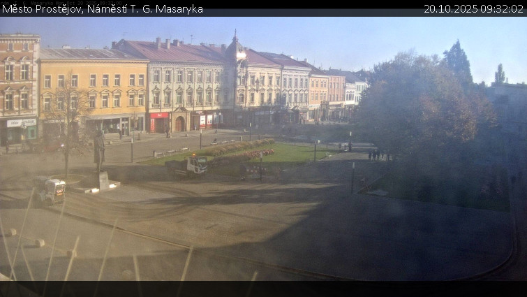 Město Prostějov - Náměstí T. G. Masaryka - 20.10.2025 v 09:32 Město Prostějov - Náměstí T. G. Masaryka - 20.10.2025 v 09:32