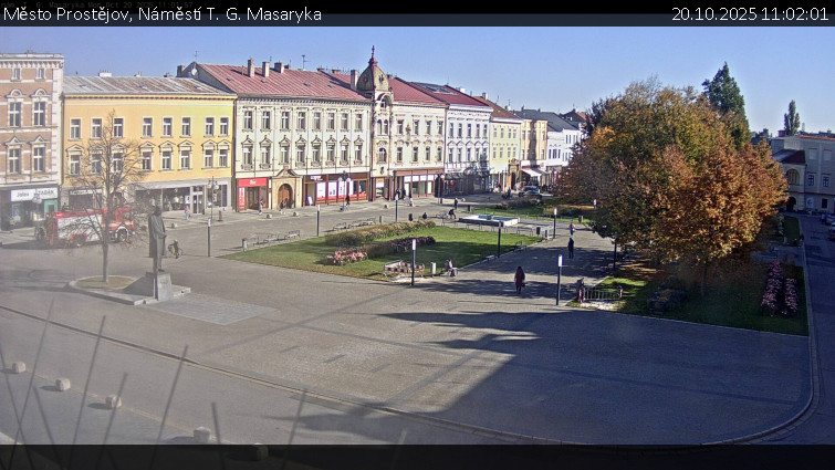 Město Prostějov - Náměstí T. G. Masaryka - 20.10.2025 v 11:02 Město Prostějov - Náměstí T. G. Masaryka - 20.10.2025 v 11:02
