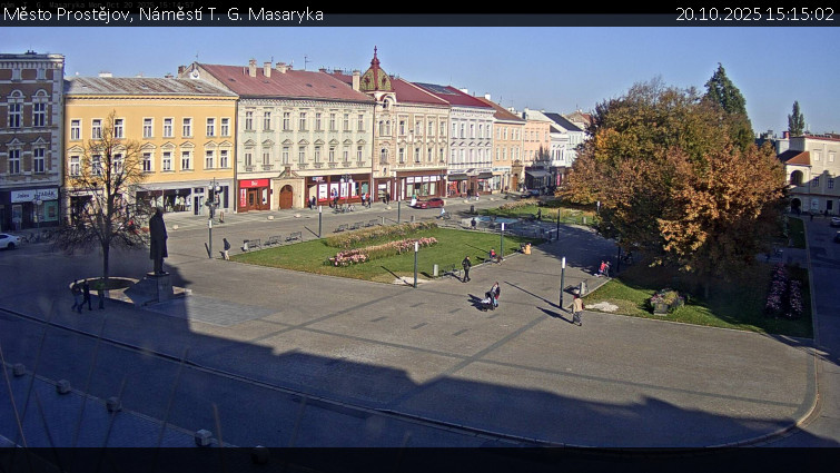 Město Prostějov - Náměstí T. G. Masaryka - 20.10.2025 v 15:15 Město Prostějov - Náměstí T. G. Masaryka - 20.10.2025 v 15:15