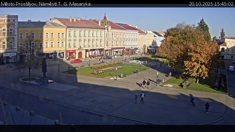 Město Prostějov - Náměstí T. G. Masaryka - 20.10.2025 v 15:45 Město Prostějov - Náměstí T. G. Masaryka - 20.10.2025 v 15:45