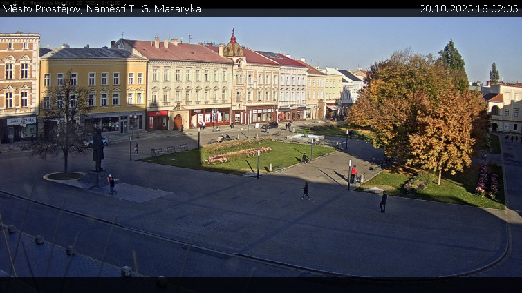 Město Prostějov - Náměstí T. G. Masaryka - 20.10.2025 v 16:02 Město Prostějov - Náměstí T. G. Masaryka - 20.10.2025 v 16:02