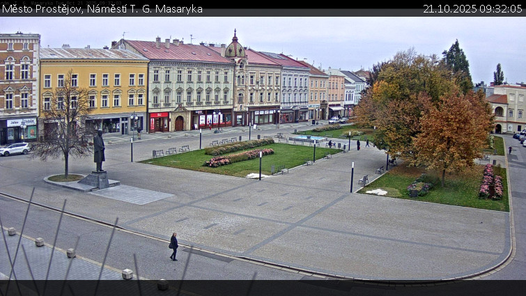 Město Prostějov - Náměstí T. G. Masaryka - 21.10.2025 v 09:32 Město Prostějov - Náměstí T. G. Masaryka - 21.10.2025 v 09:32