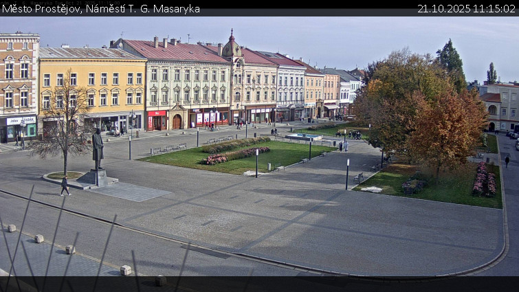 Město Prostějov - Náměstí T. G. Masaryka - 21.10.2025 v 11:15 Město Prostějov - Náměstí T. G. Masaryka - 21.10.2025 v 11:15