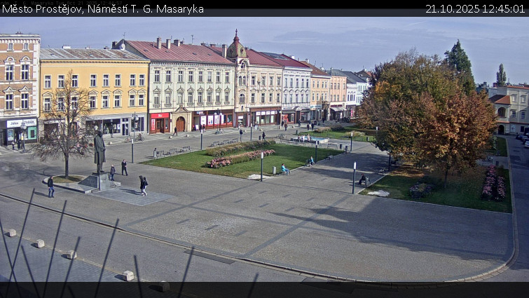 Město Prostějov - Náměstí T. G. Masaryka - 21.10.2025 v 12:45 Město Prostějov - Náměstí T. G. Masaryka - 21.10.2025 v 12:45
