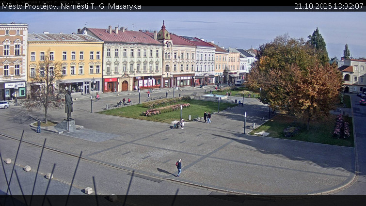 Město Prostějov - Náměstí T. G. Masaryka - 21.10.2025 v 13:32 Město Prostějov - Náměstí T. G. Masaryka - 21.10.2025 v 13:32