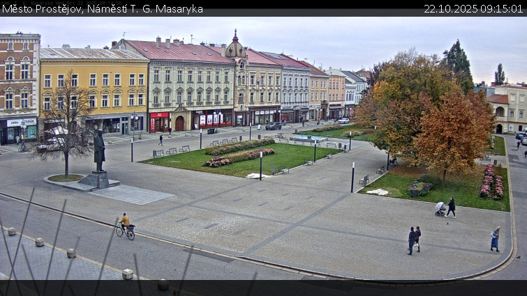 Město Prostějov - Náměstí T. G. Masaryka - 22.10.2025 v 09:15 Město Prostějov - Náměstí T. G. Masaryka - 22.10.2025 v 09:15