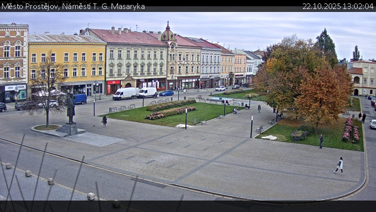 Město Prostějov - Náměstí T. G. Masaryka - 22.10.2025 v 13:02 Město Prostějov - Náměstí T. G. Masaryka - 22.10.2025 v 13:02