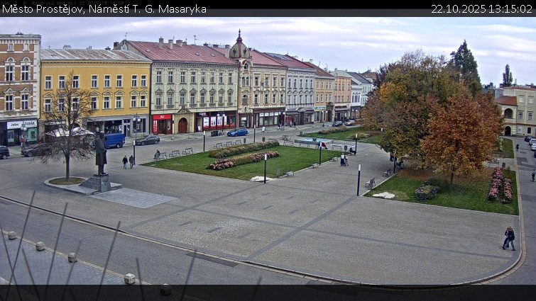 Město Prostějov - Náměstí T. G. Masaryka - 22.10.2025 v 13:15 Město Prostějov - Náměstí T. G. Masaryka - 22.10.2025 v 13:15