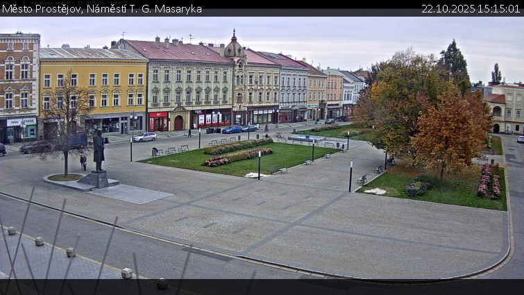 Město Prostějov - Náměstí T. G. Masaryka - 22.10.2025 v 15:15 Město Prostějov - Náměstí T. G. Masaryka - 22.10.2025 v 15:15