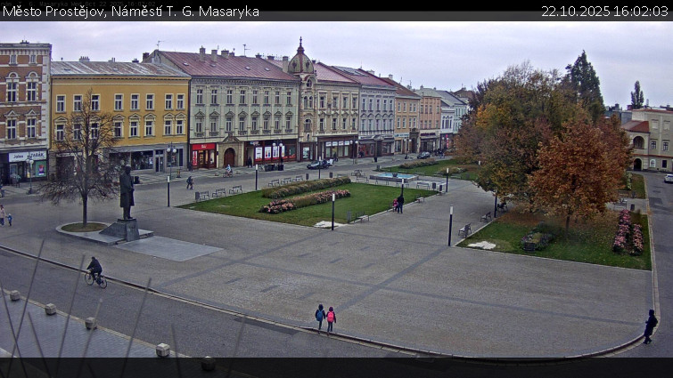 Město Prostějov - Náměstí T. G. Masaryka - 22.10.2025 v 16:02 Město Prostějov - Náměstí T. G. Masaryka - 22.10.2025 v 16:02