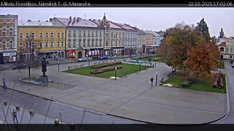 Město Prostějov - Náměstí T. G. Masaryka - 22.10.2025 v 17:02 Město Prostějov - Náměstí T. G. Masaryka - 22.10.2025 v 17:02