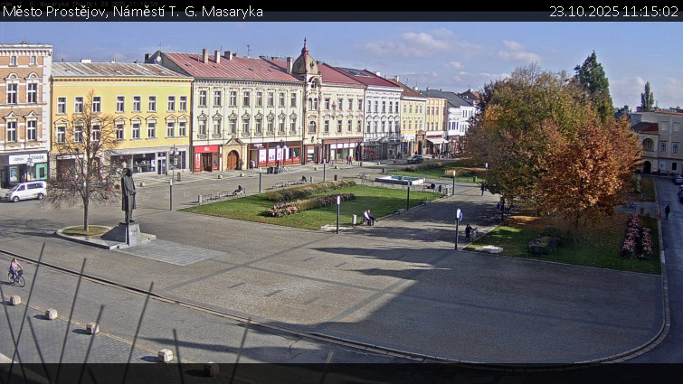 Město Prostějov - Náměstí T. G. Masaryka - 23.10.2025 v 11:15 Město Prostějov - Náměstí T. G. Masaryka - 23.10.2025 v 11:15
